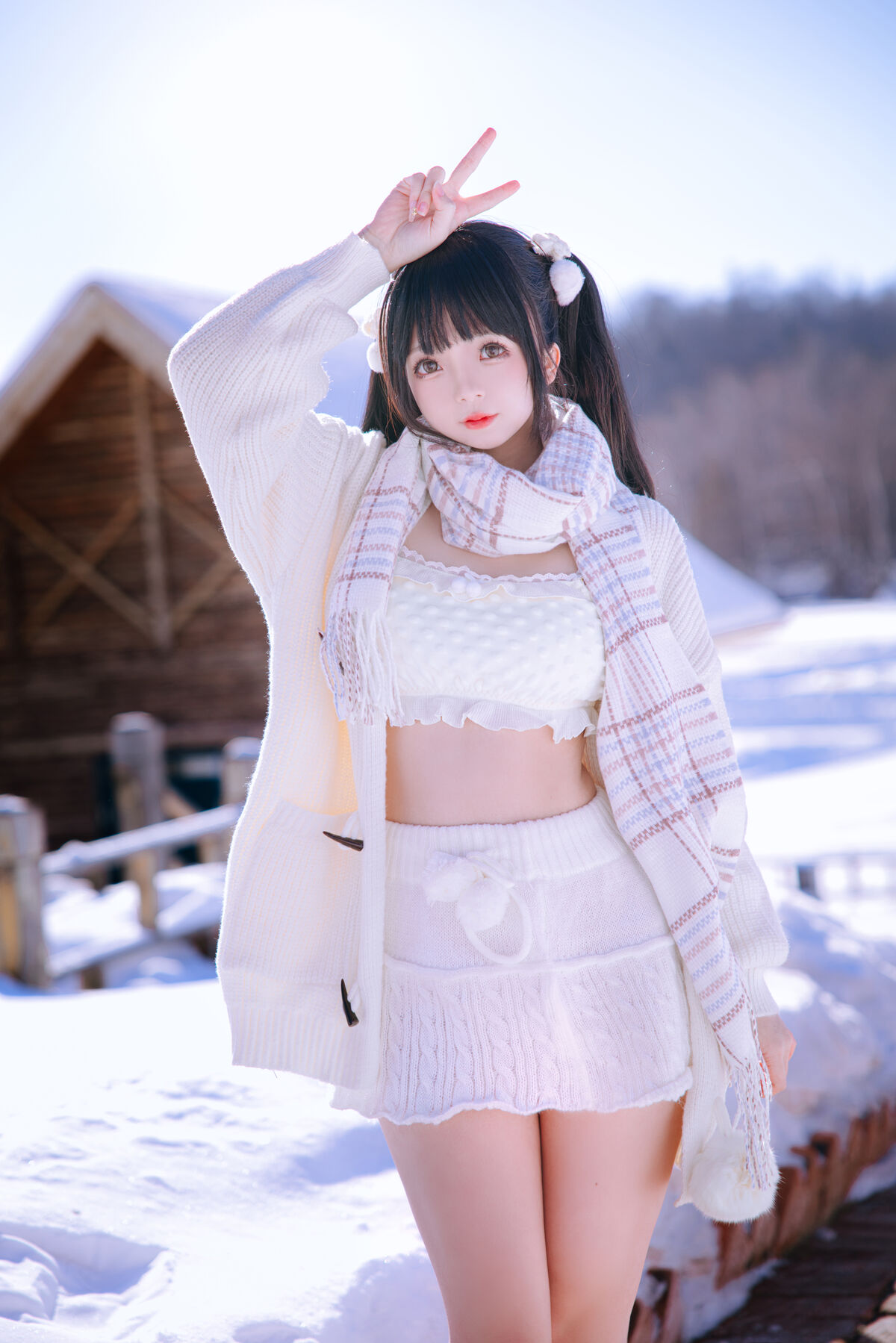 Coser@日奈娇 – 雪地少女 Part1