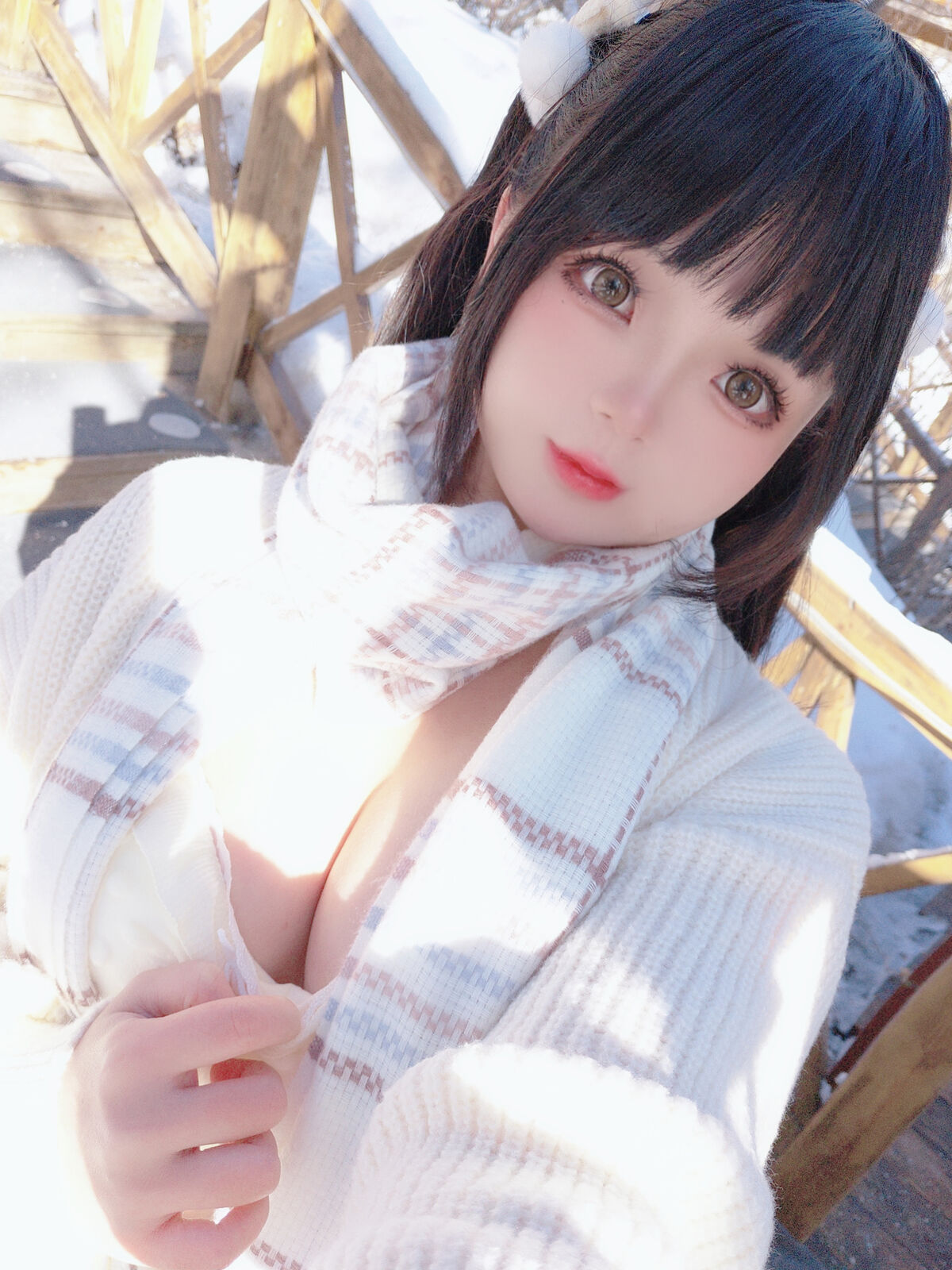 Coser@日奈娇 – 雪地少女 Part2