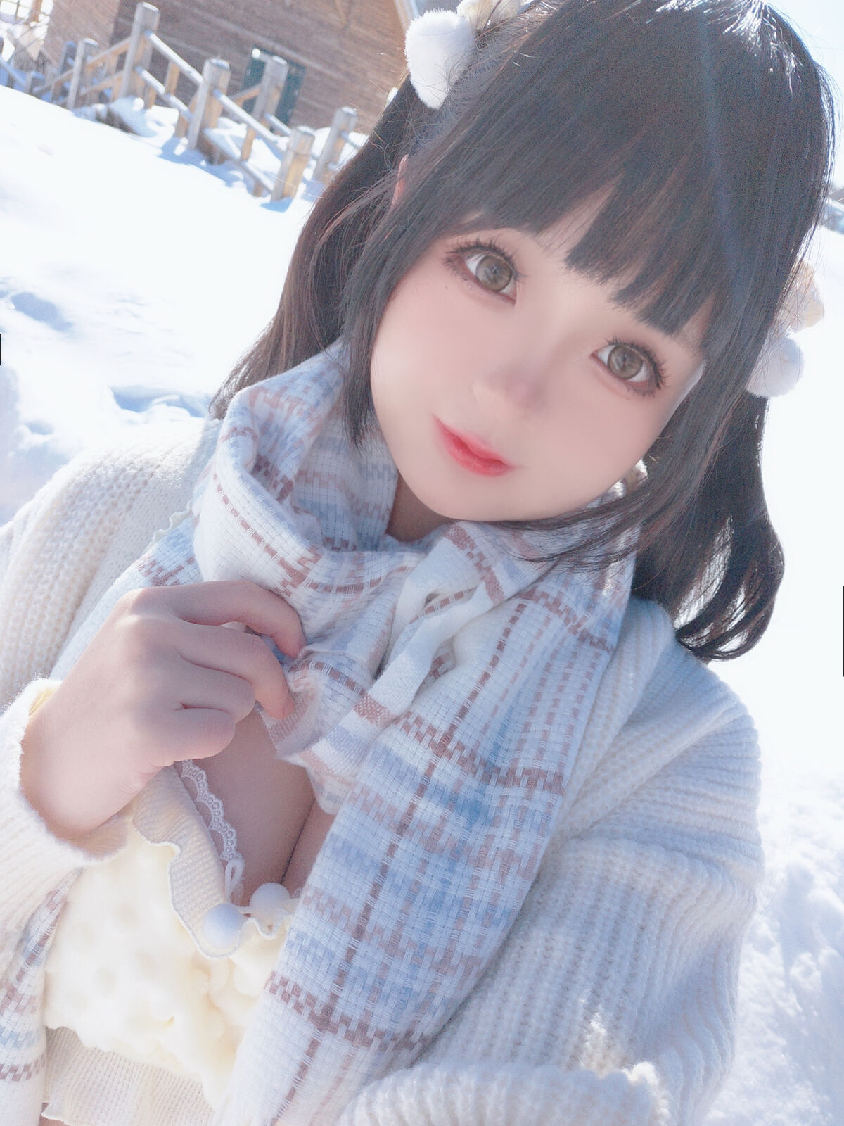 Coser@日奈娇 – 雪地少女 Part2