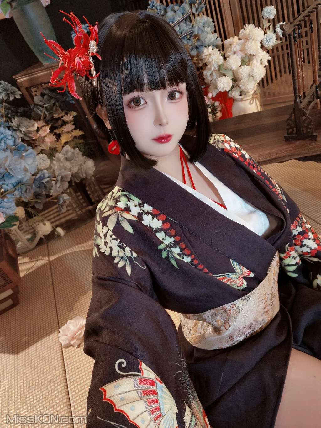 Coser@日奈娇: 花魁狐妖 (144 photos )