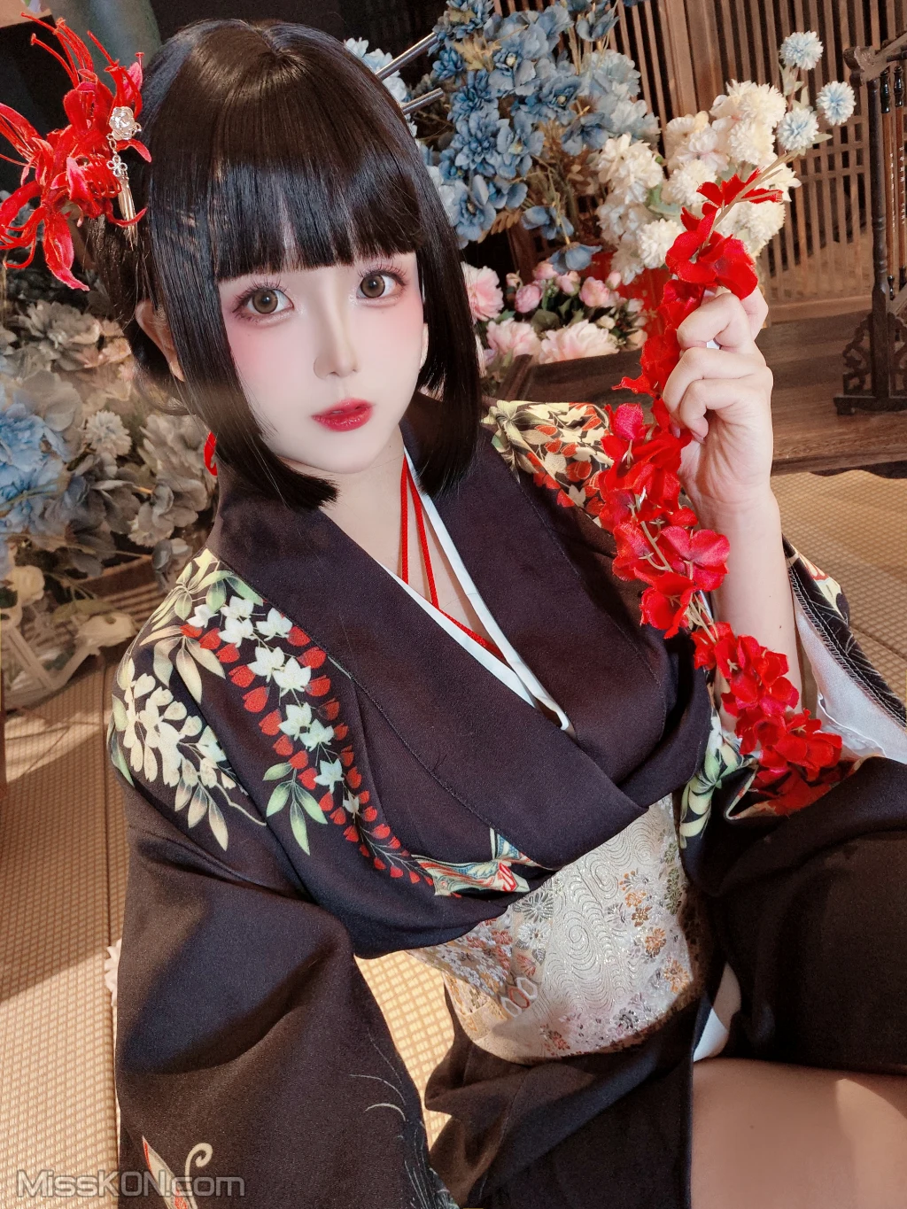 Coser@日奈娇: 花魁狐妖 (144 photos )