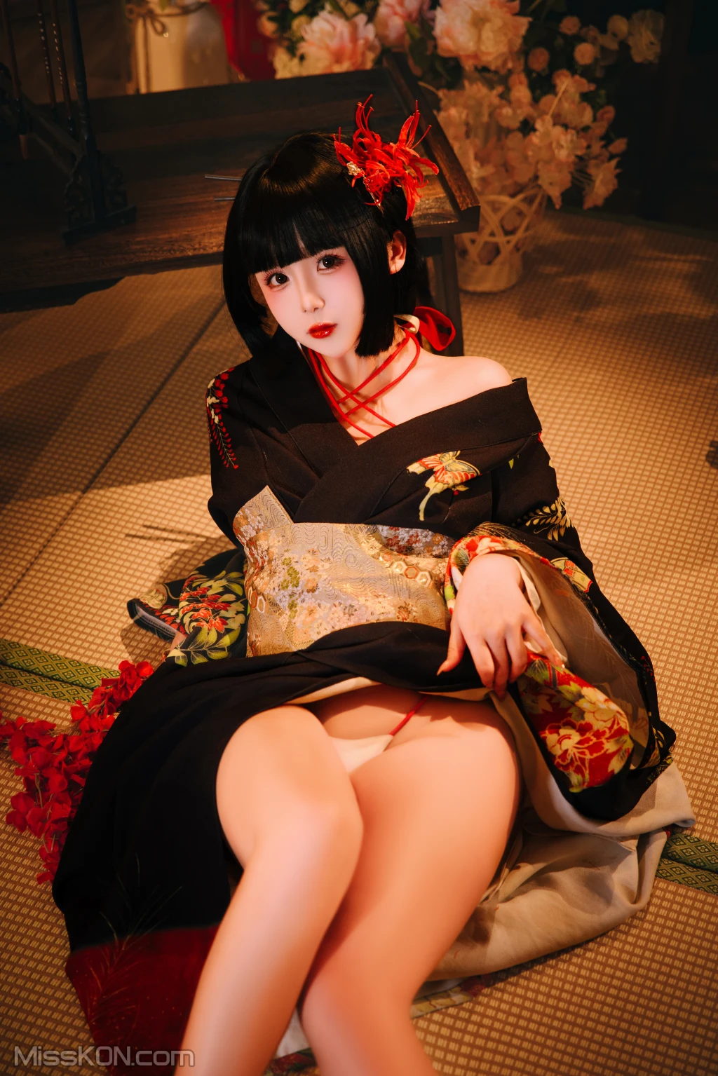 Coser@日奈娇: 花魁狐妖 (144 photos )