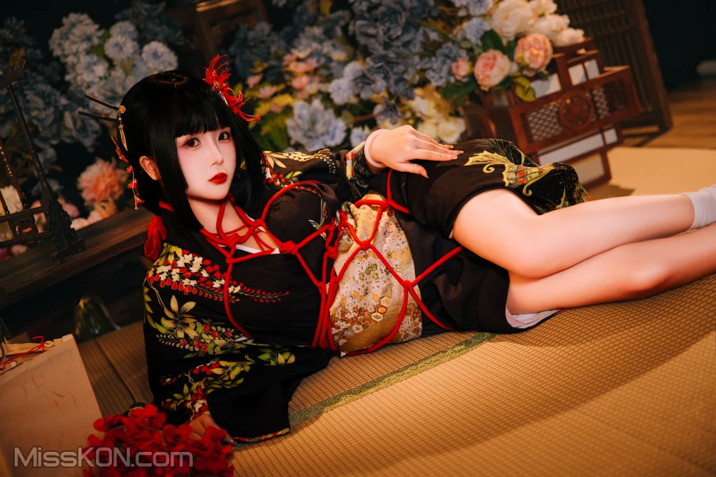 Coser@日奈娇: 花魁狐妖 (144 photos )