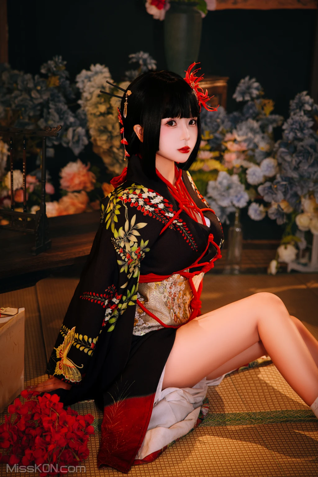 Coser@日奈娇: 花魁狐妖 (144 photos )