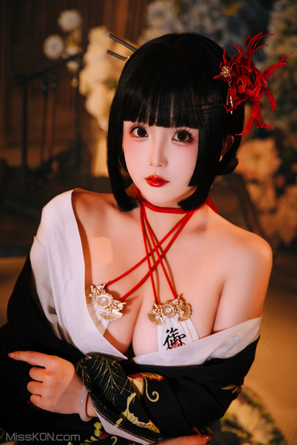 Coser@日奈娇: 花魁狐妖 (144 photos )