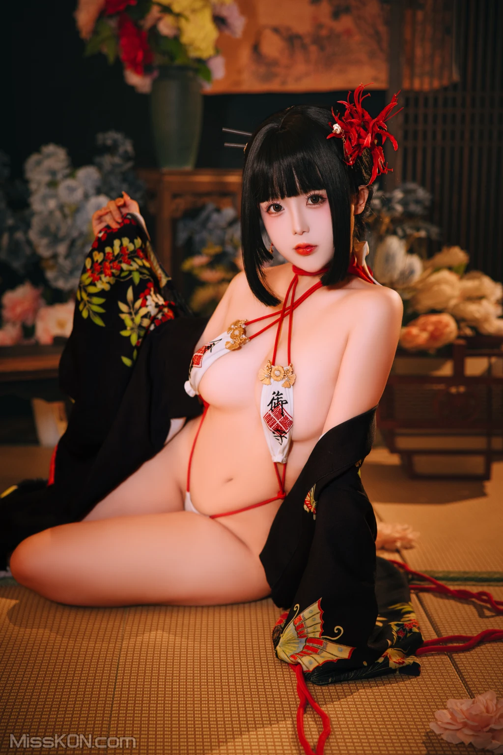 Coser@日奈娇: 花魁狐妖 (144 photos )