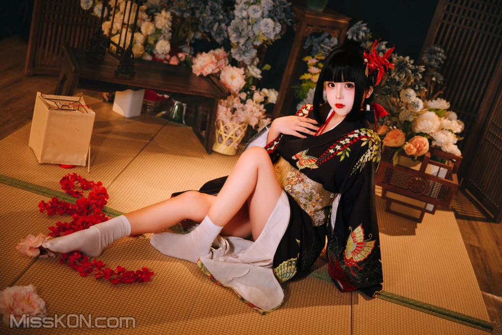 Coser@日奈娇: 花魁狐妖 (144 photos )