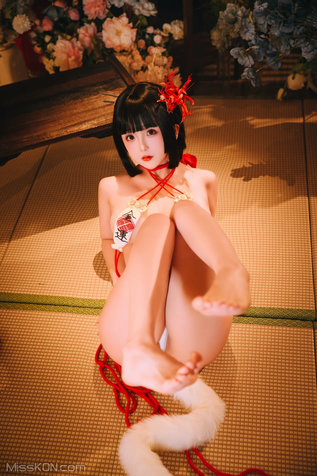 Coser@日奈娇: 花魁狐妖 (144 photos )