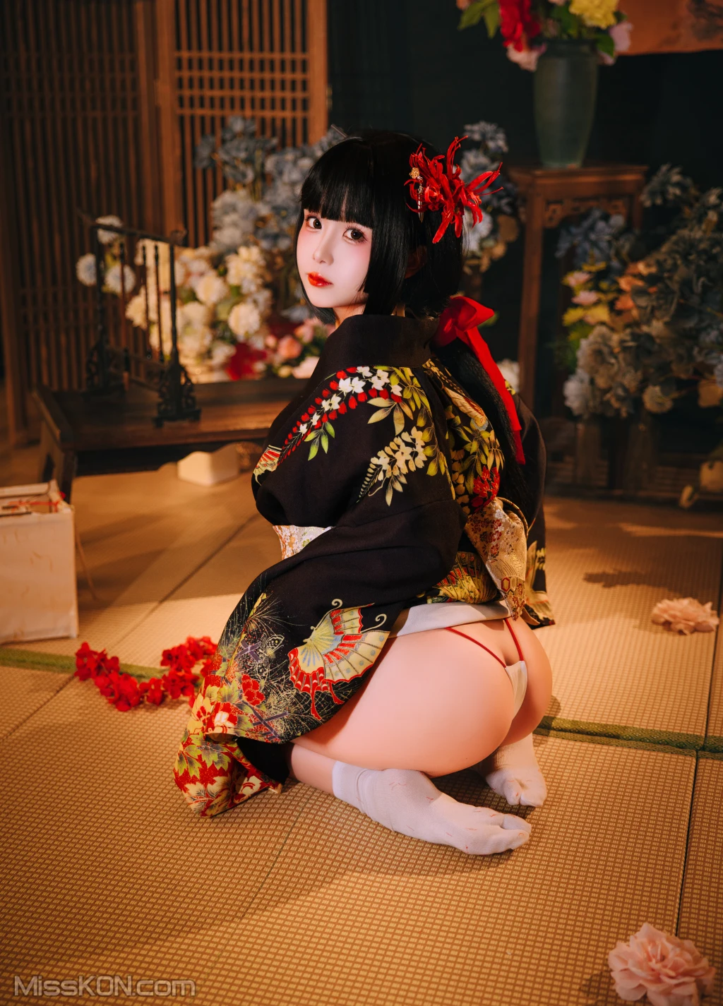 Coser@日奈娇: 花魁狐妖 (144 photos )