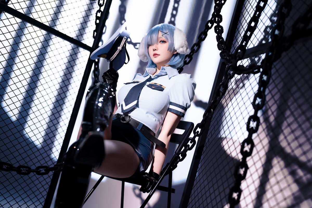 Coser@星之迟迟Hoshilily – 2024年02月计划C RE0 蕾姆 狗耳警官 Part1