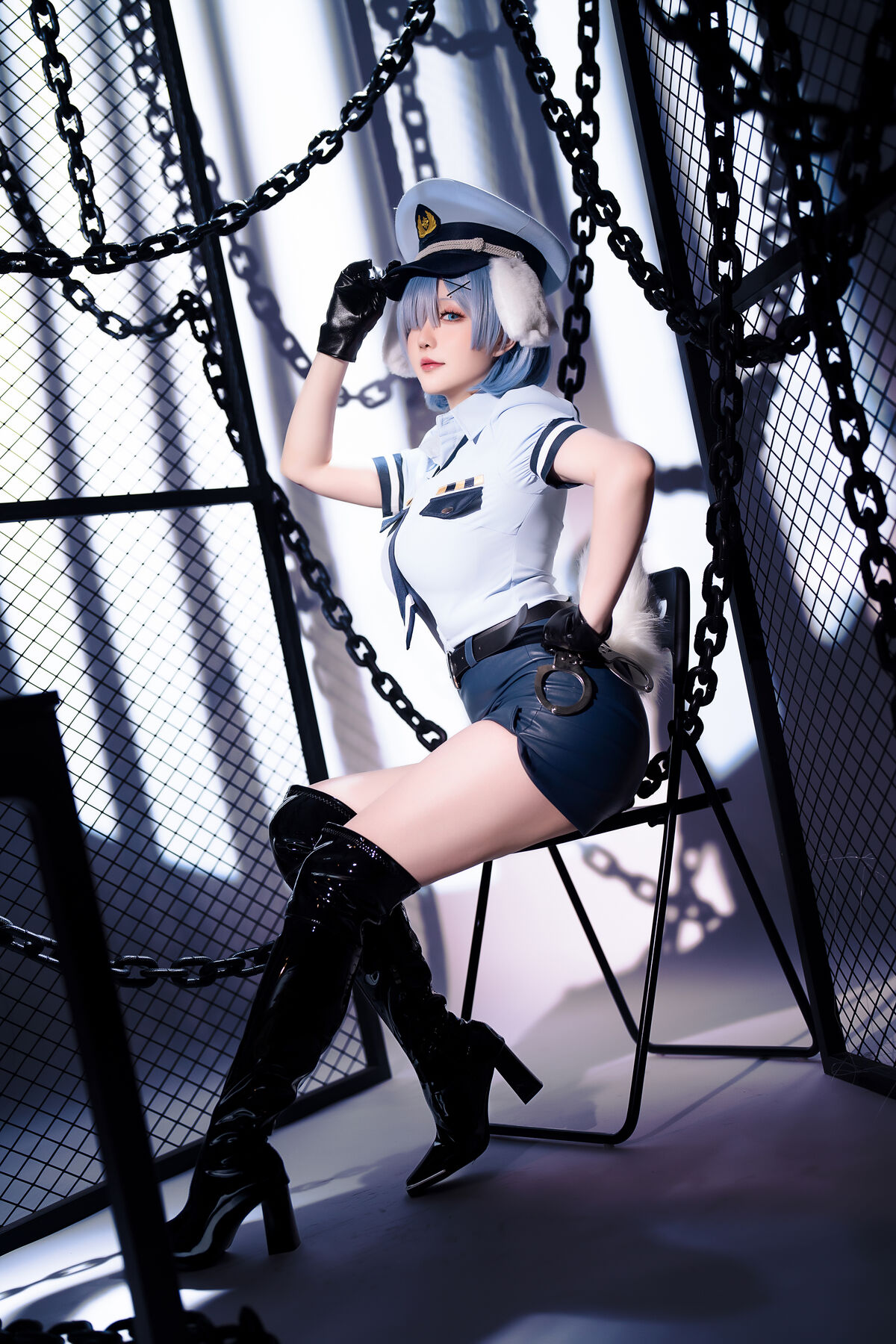 Coser@星之迟迟Hoshilily – 2024年02月计划C RE0 蕾姆 狗耳警官 Part1