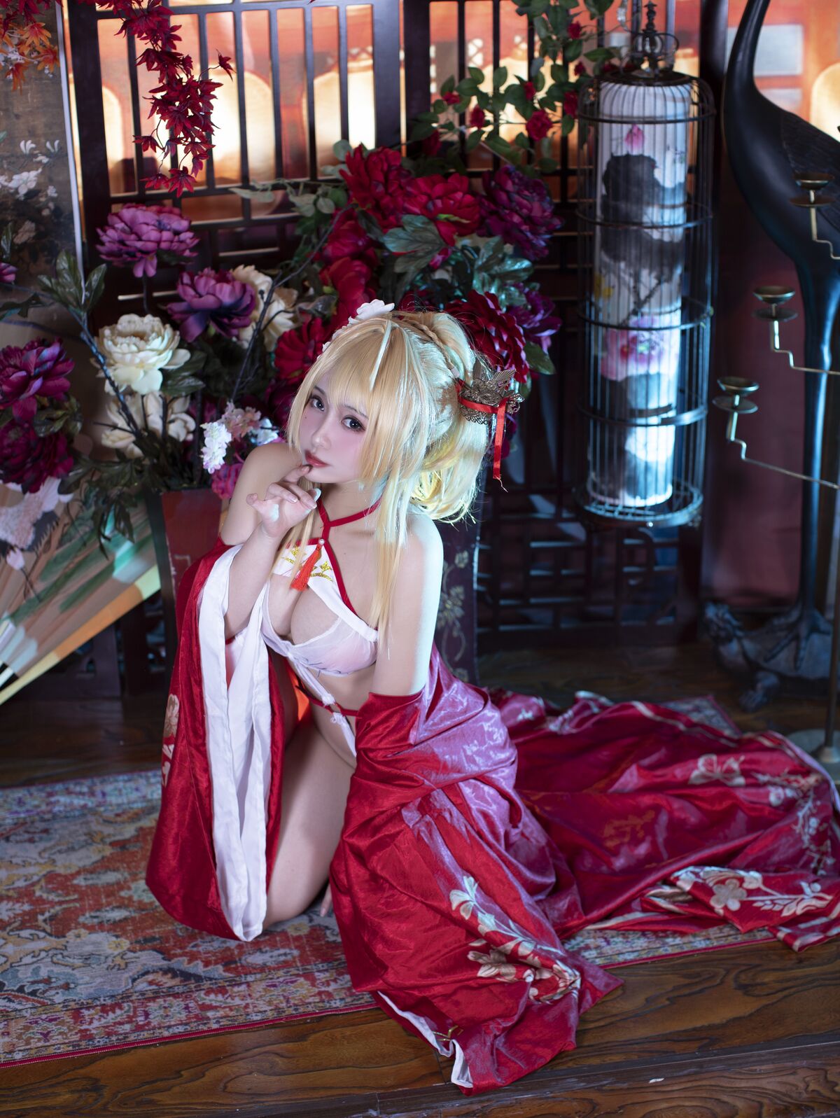 Coser@洛璃LoLiSAMA – 光荣凉夜香雪