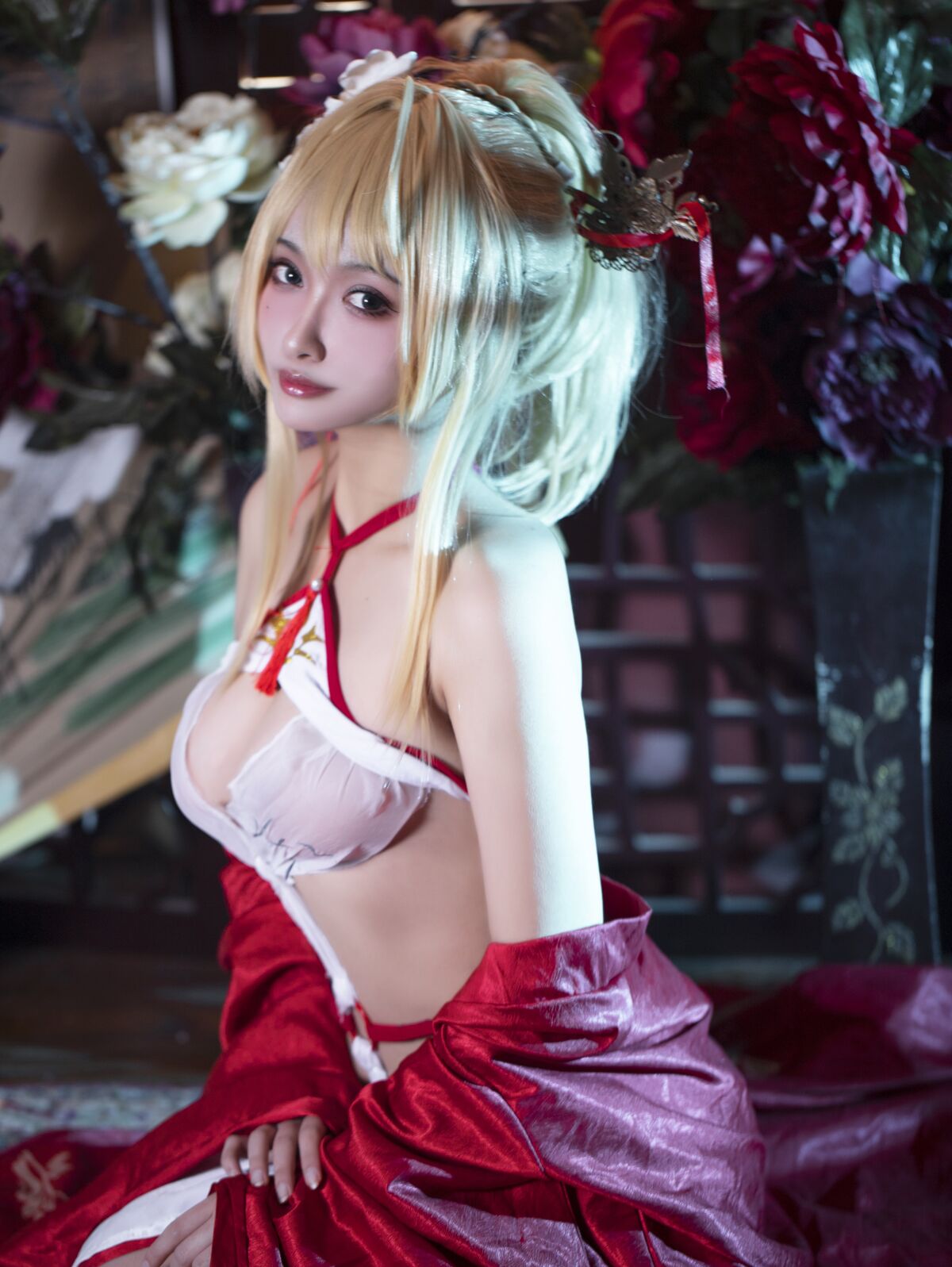 Coser@洛璃LoLiSAMA – 光荣凉夜香雪