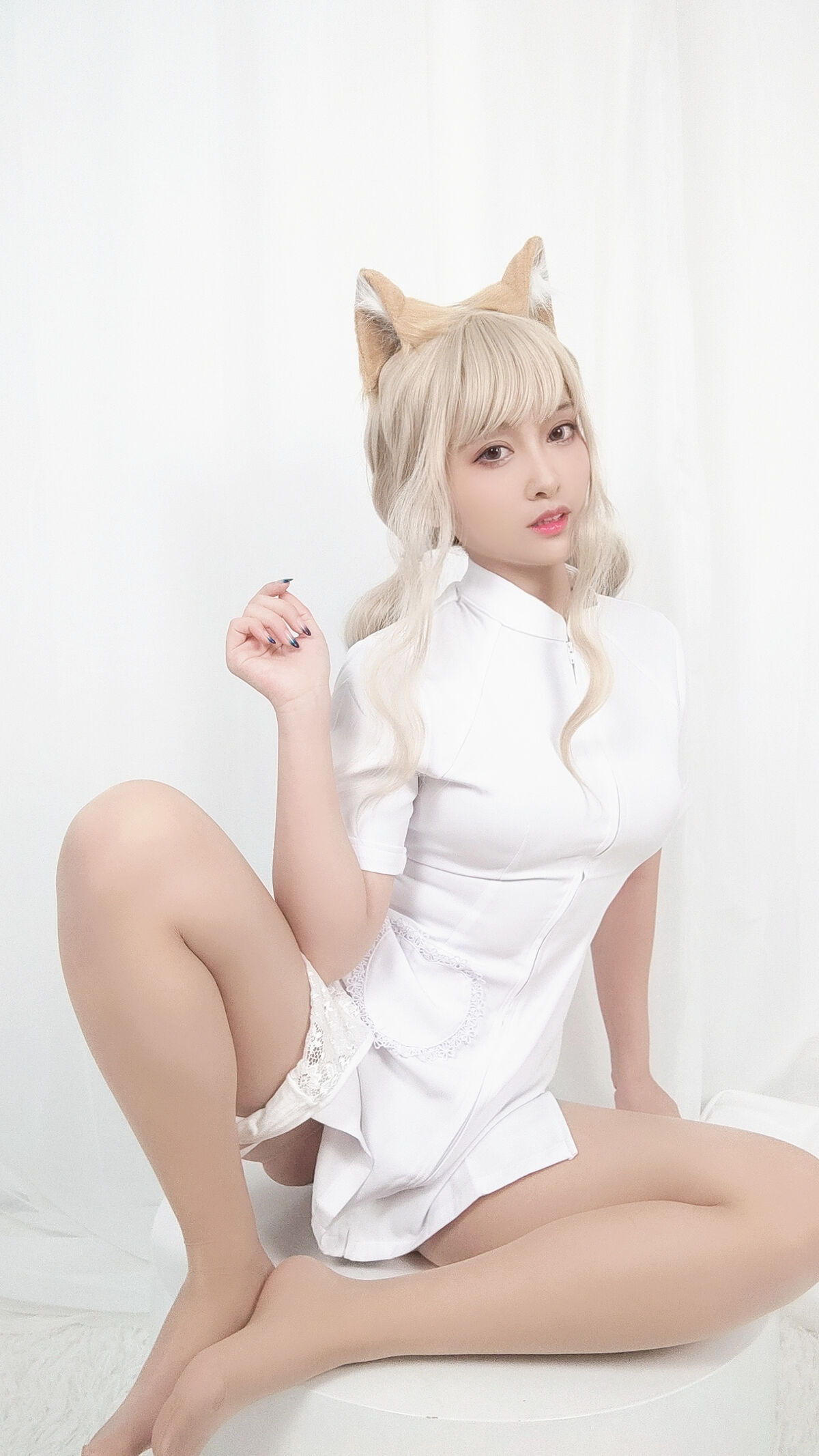 Coser@洛璃LoLiSAMA – 橘猫护士 Part2