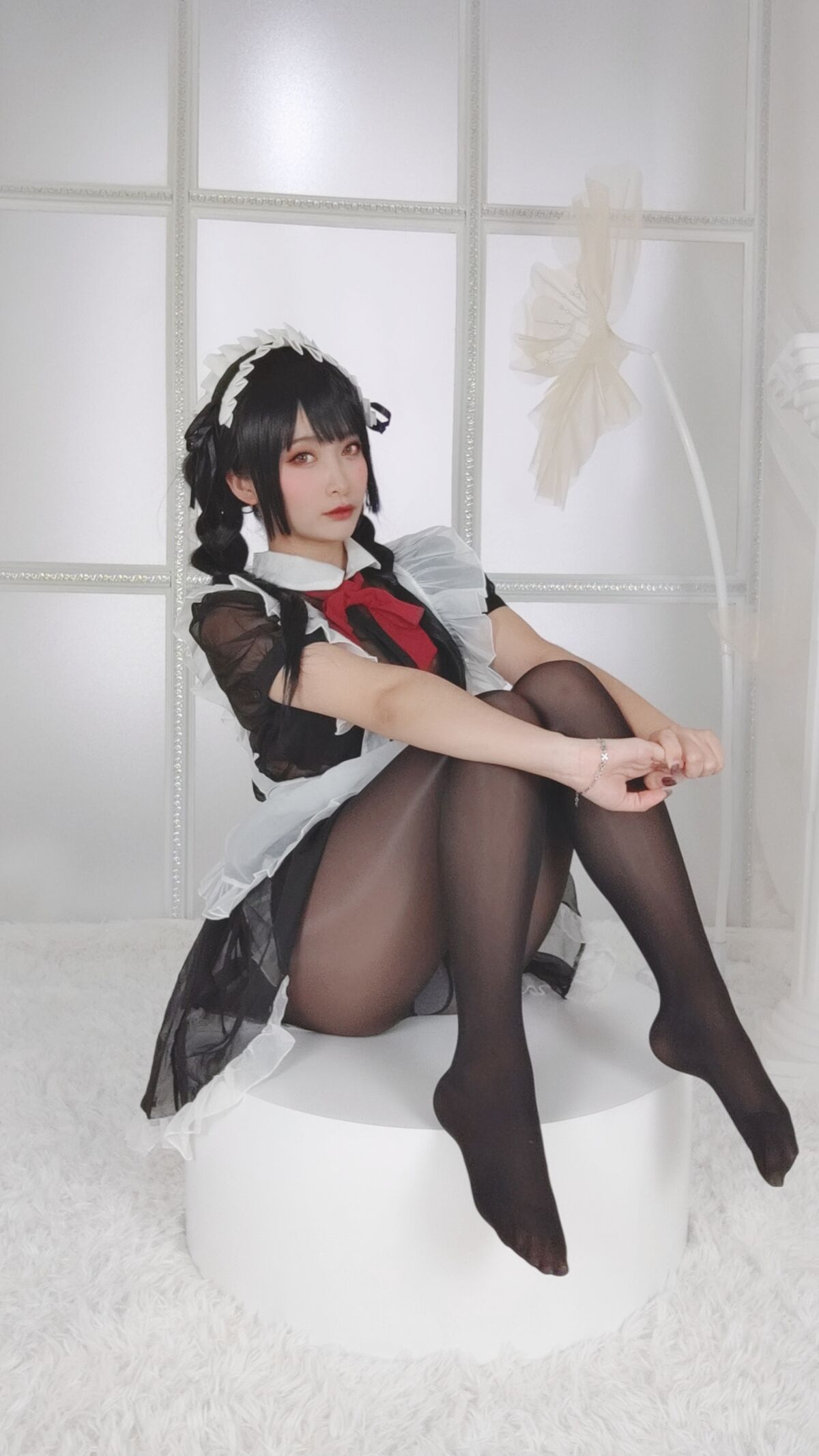 Coser@洛璃LoLiSAMA – 黑丝女仆 Part1