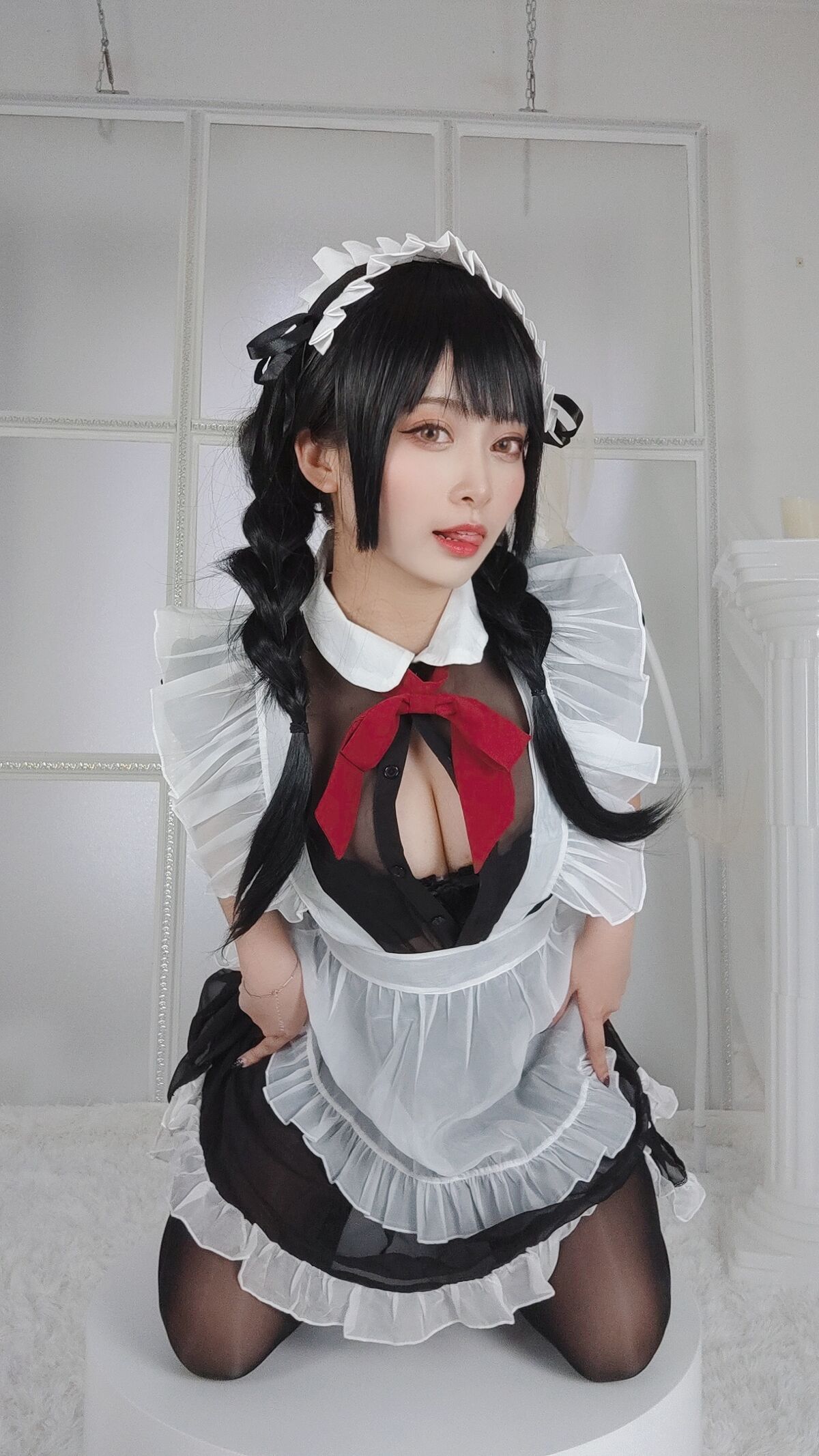 Coser@洛璃LoLiSAMA – 黑丝女仆 Part1