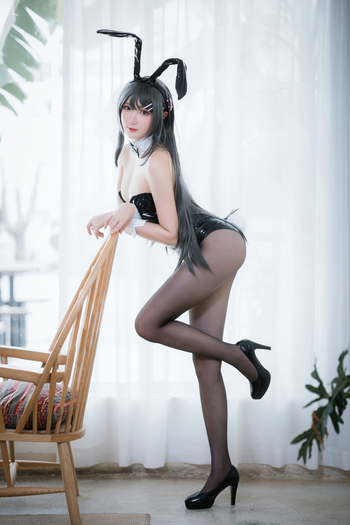 Coser@瓜希酱 – 樱岛麻衣 兔女郎