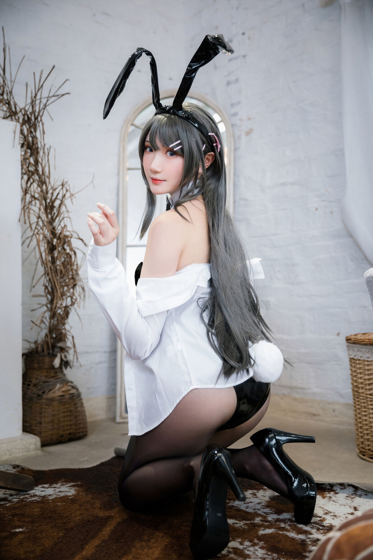 Coser@瓜希酱 – 樱岛麻衣 兔女郎