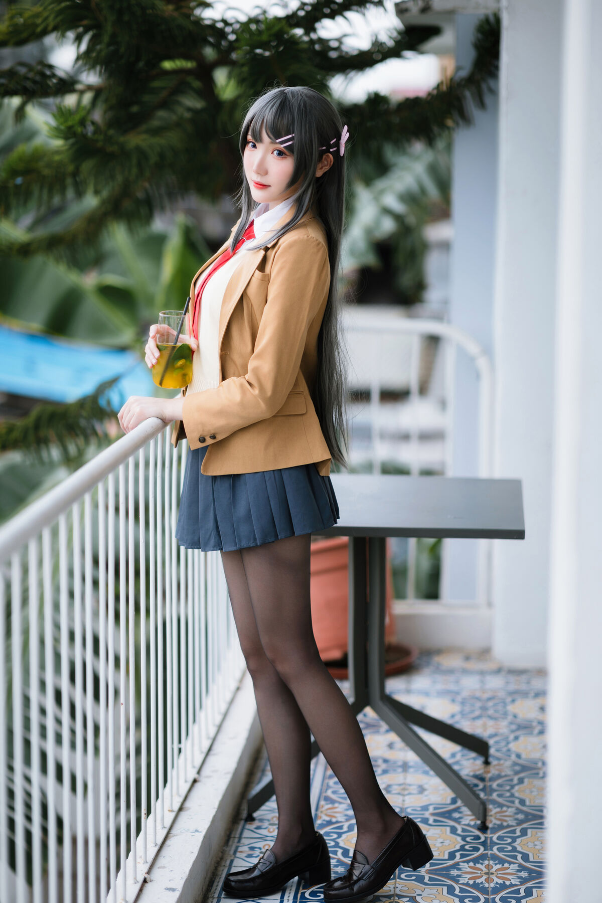 Coser@瓜希酱 – 樱岛麻衣 校服