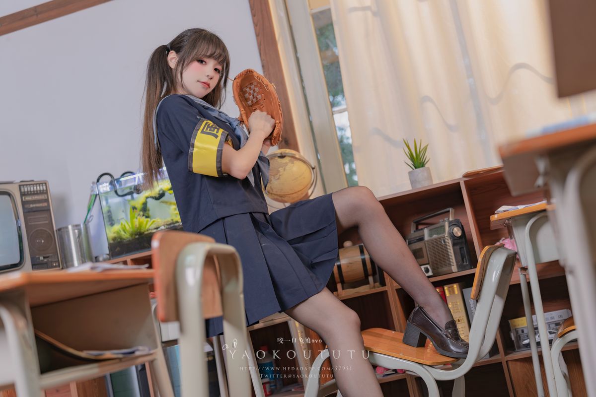 Coser@黏黏团子兔 – 六月订阅『学生会长竞选中』脸红的思春期