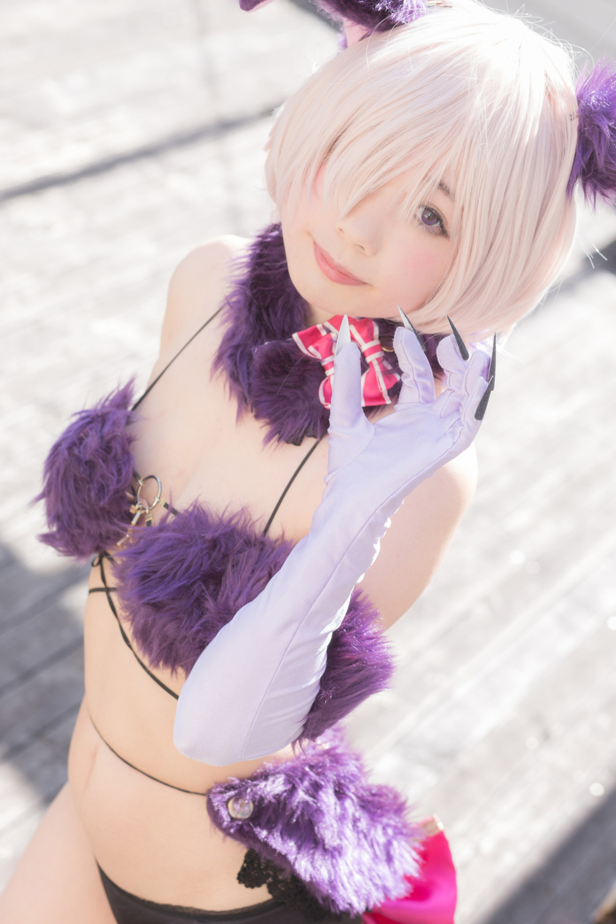 Cosplay 穂南しずく マシュマロ后辈 Set.01