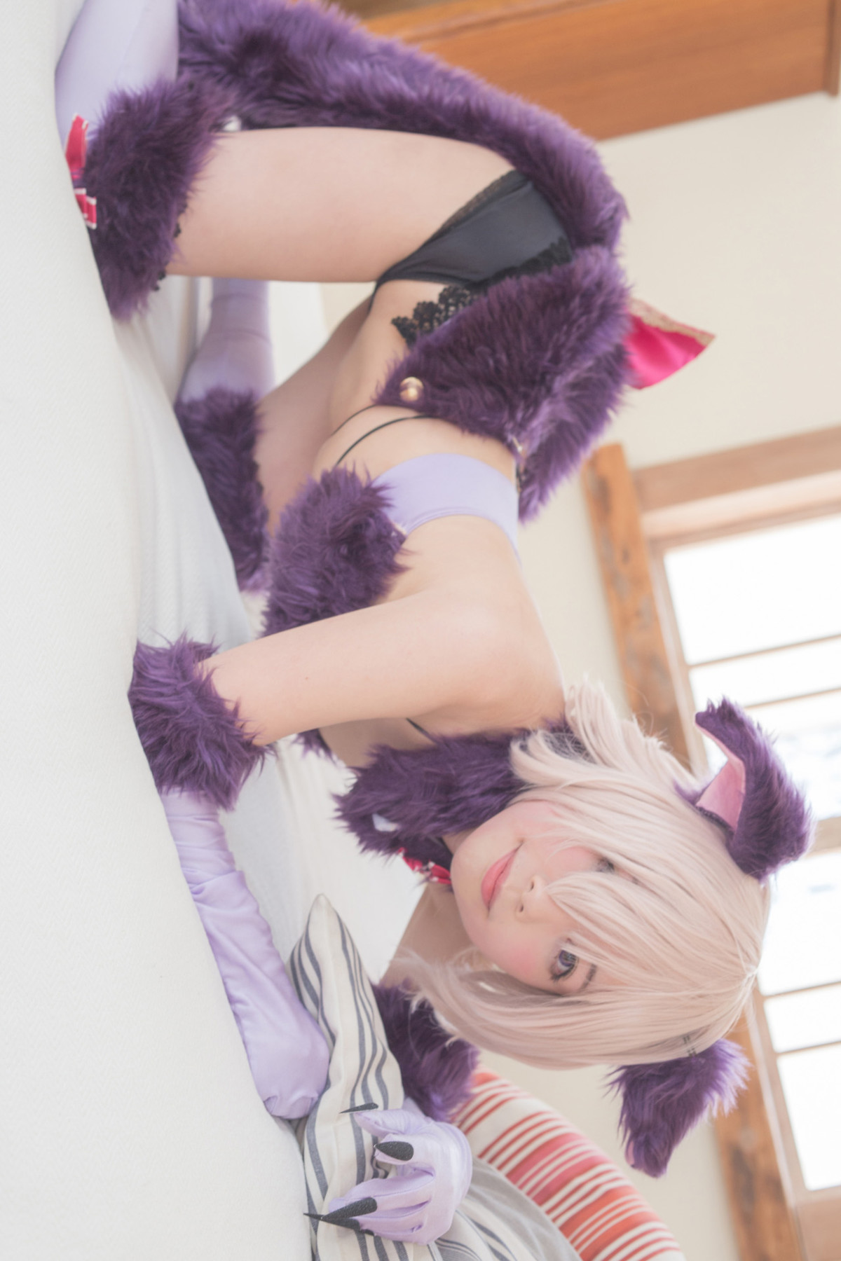 Cosplay 穂南しずく マシュマロ后辈 Set.01