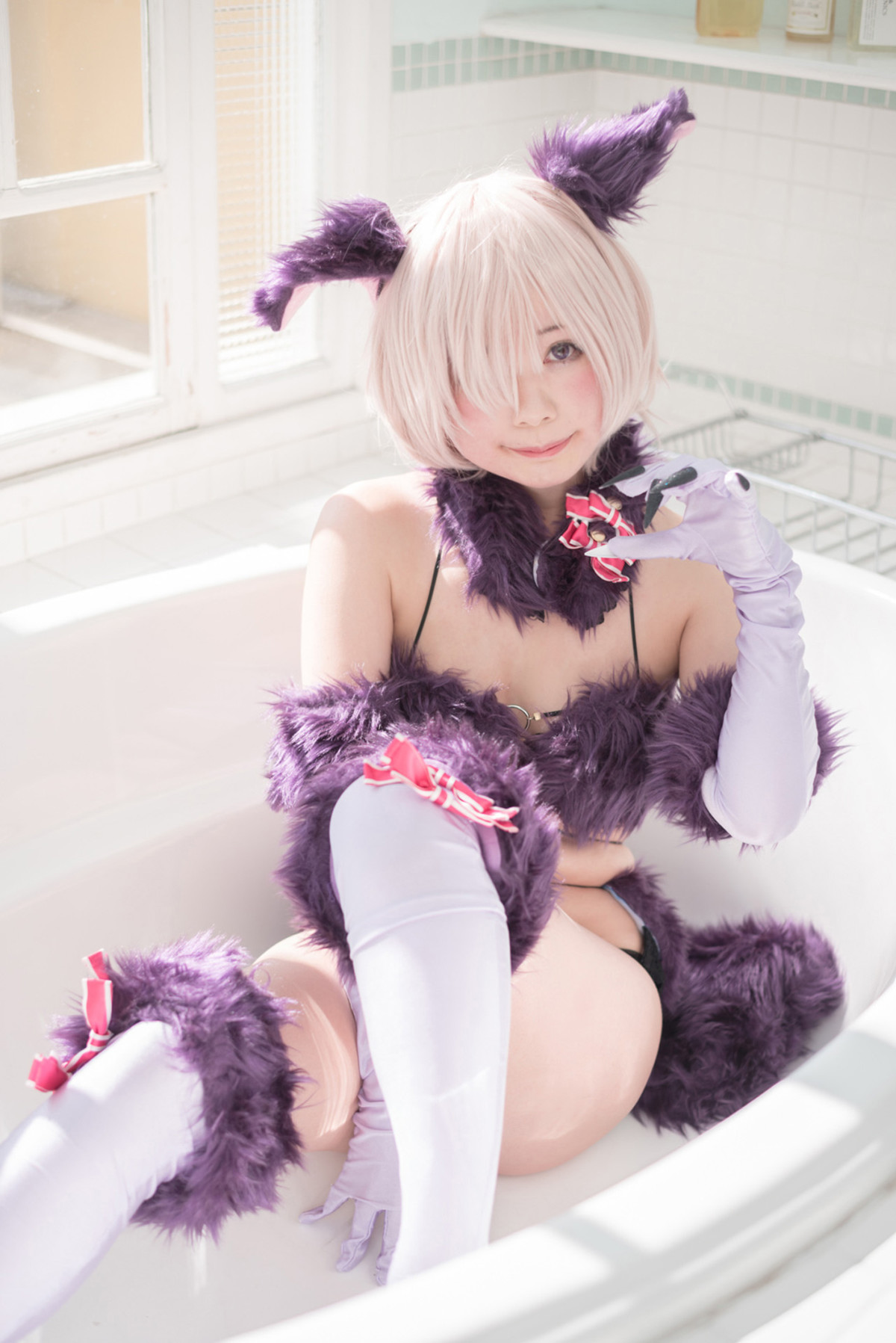 Cosplay 穂南しずく マシュマロ后辈 Set.01