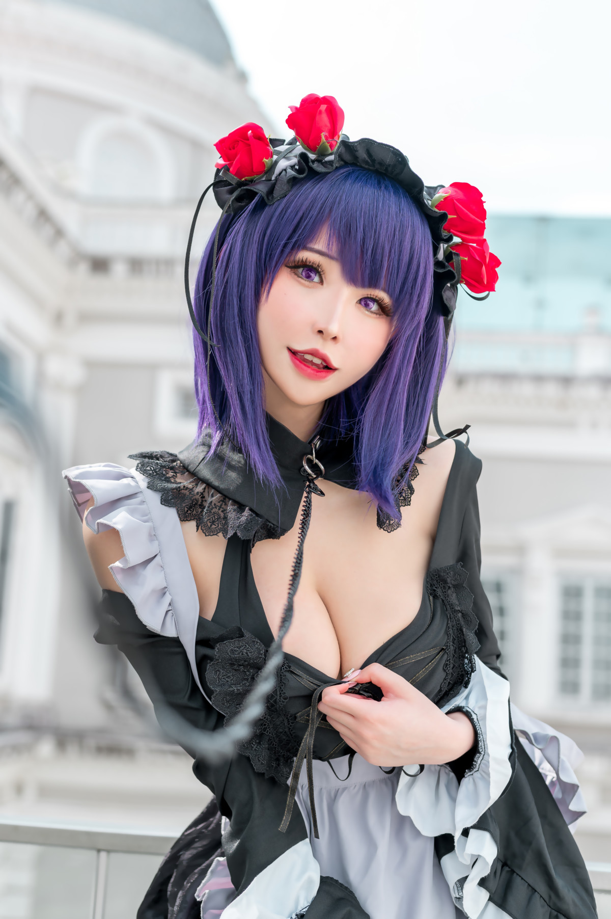 Cosplay Plant Lily 花リリ 更衣人偶坠入爱河 Set.02