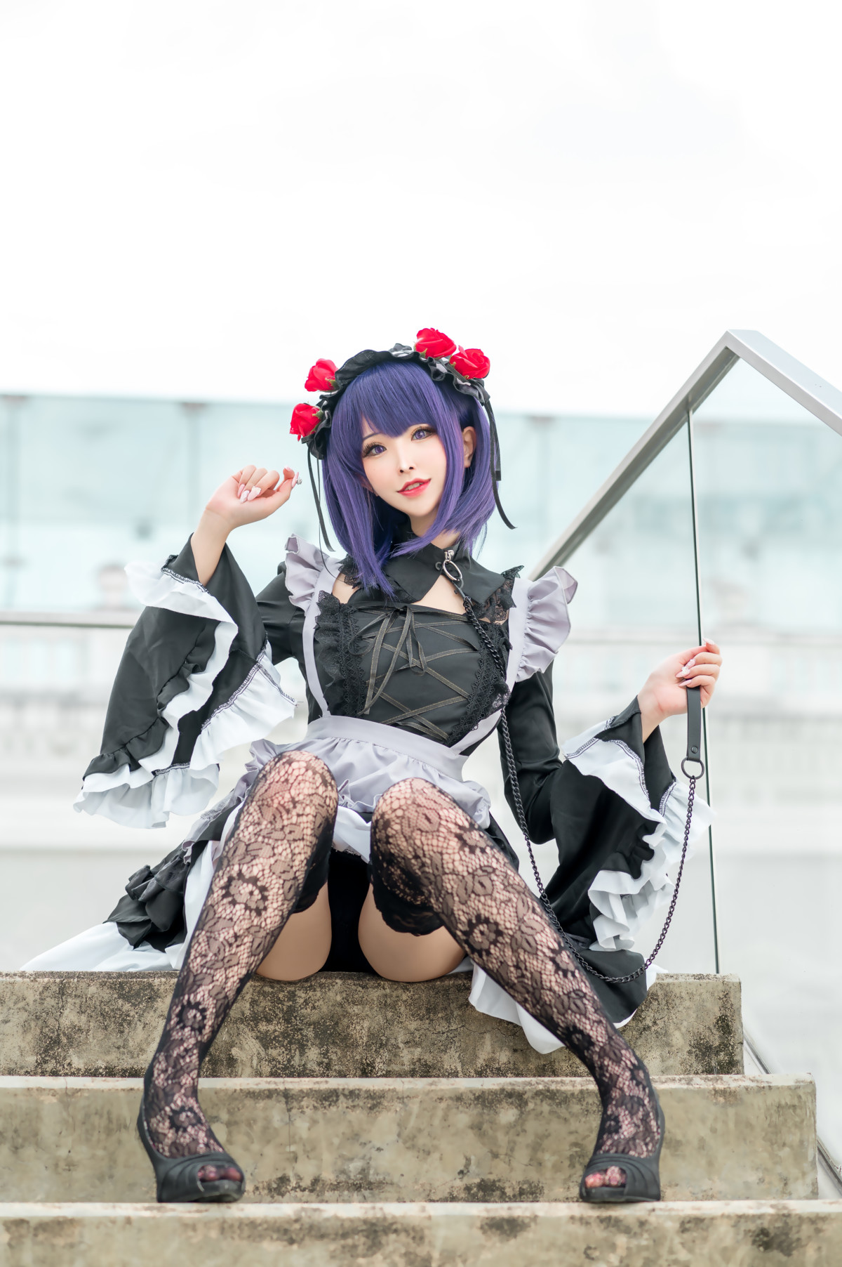 Cosplay Plant Lily 花リリ 更衣人偶坠入爱河 Set.02