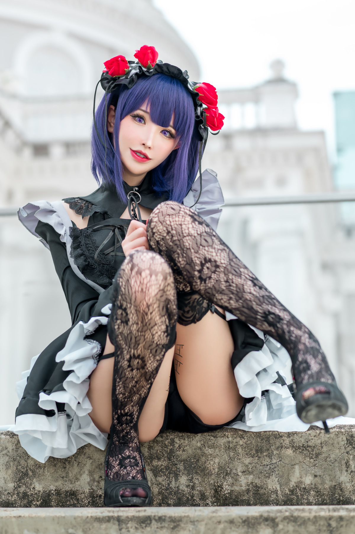 Cosplay Plant Lily 花リリ 更衣人偶坠入爱河 Set.02