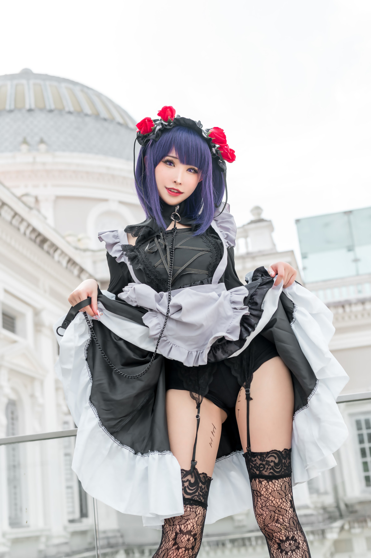 Cosplay Plant Lily 花リリ 更衣人偶坠入爱河 Set.02