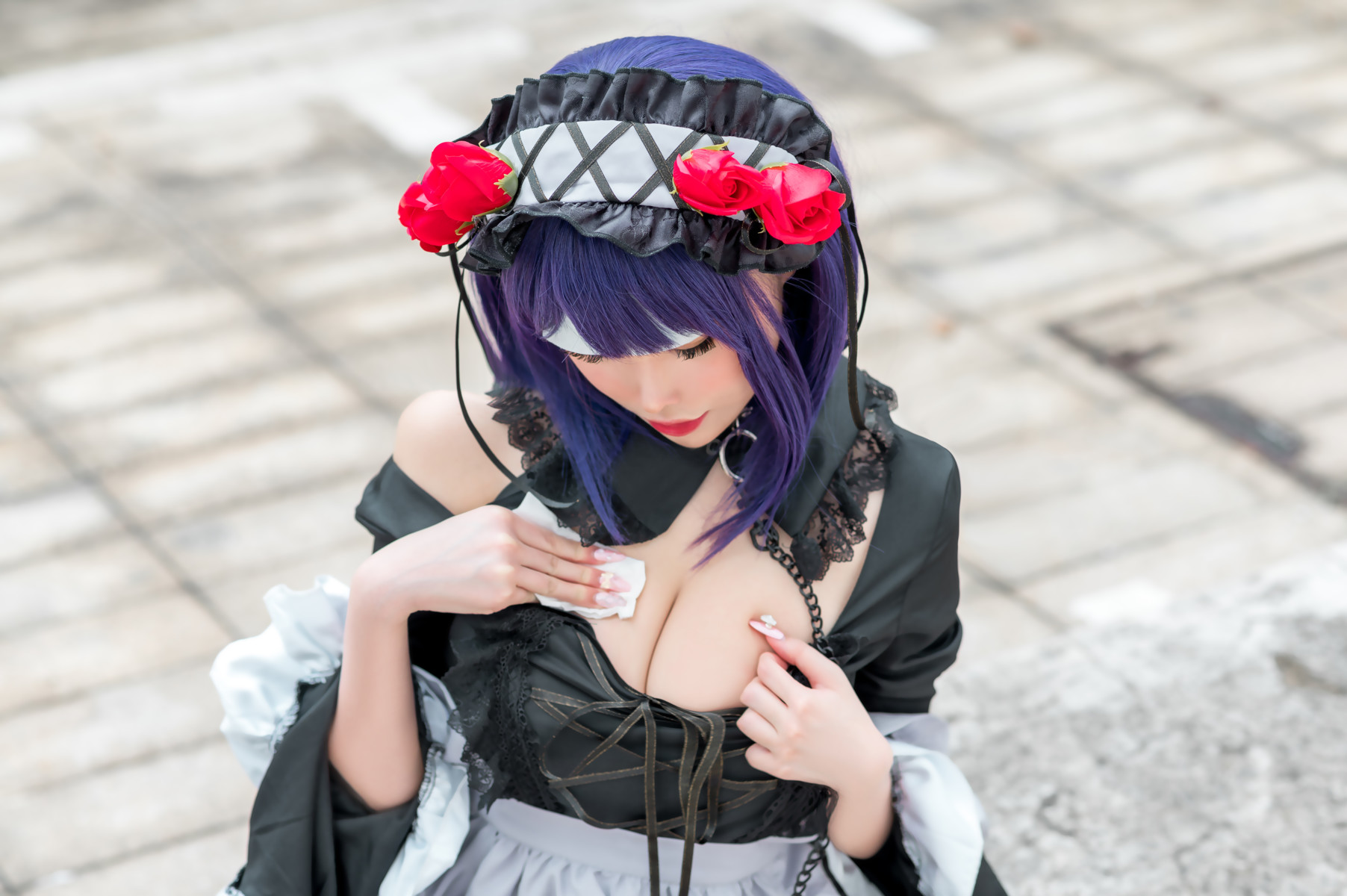 Cosplay Plant Lily 花リリ 更衣人偶坠入爱河 Set.02