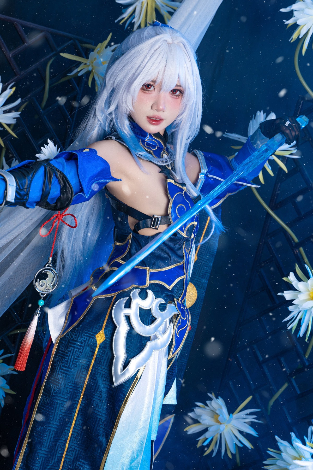 Cosplay PoppaChan 镜流 Jingliu