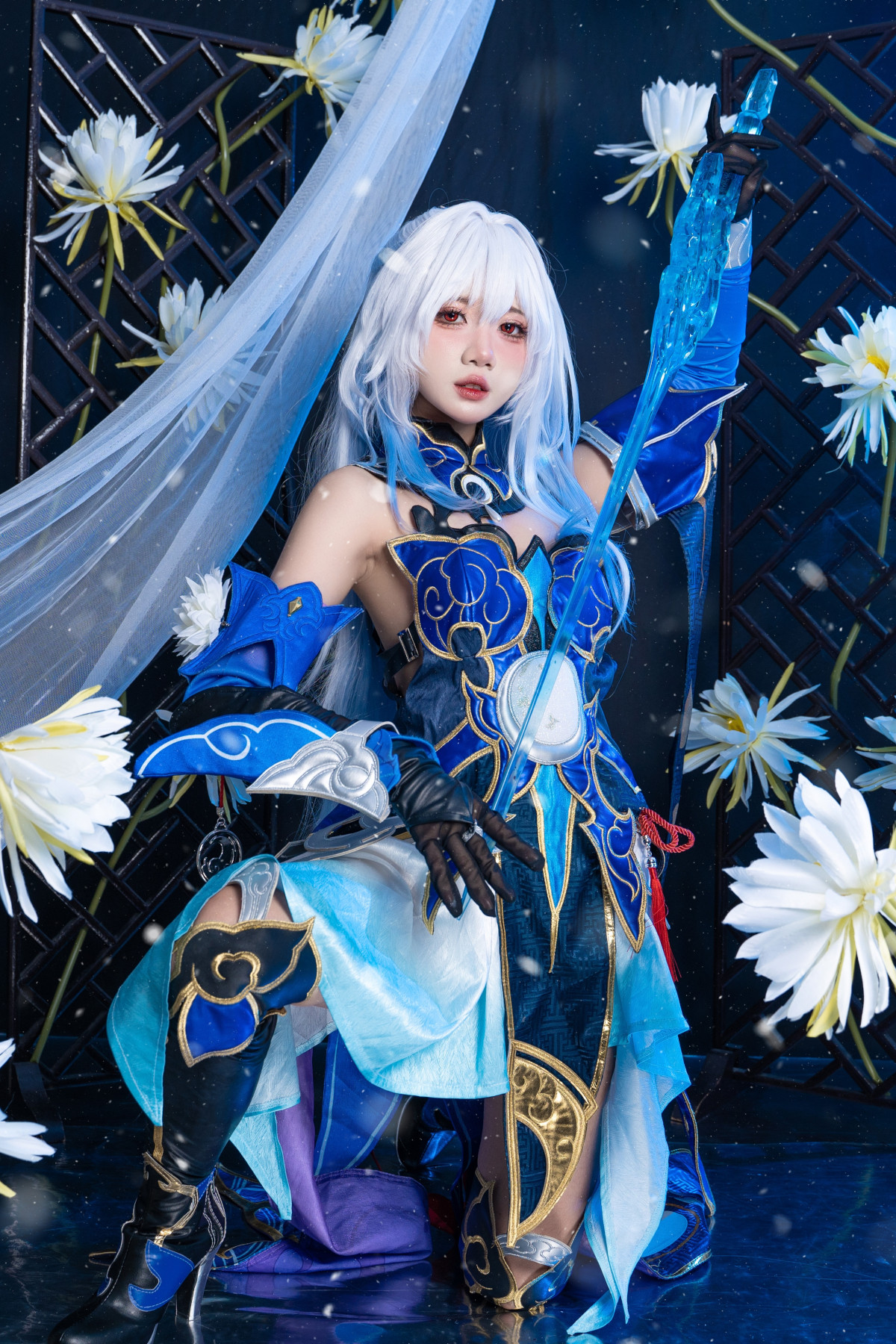 Cosplay PoppaChan 镜流 Jingliu