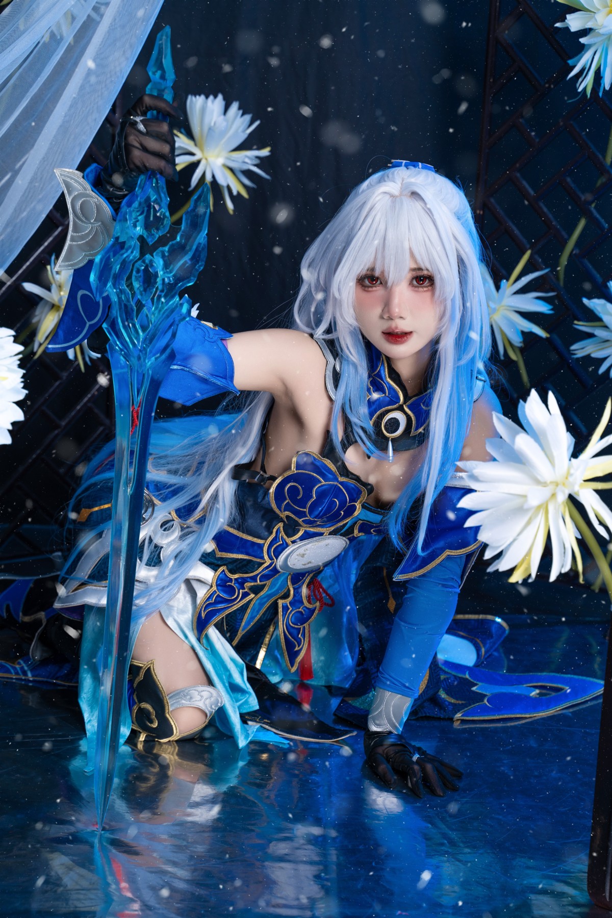 Cosplay PoppaChan 镜流 Jingliu