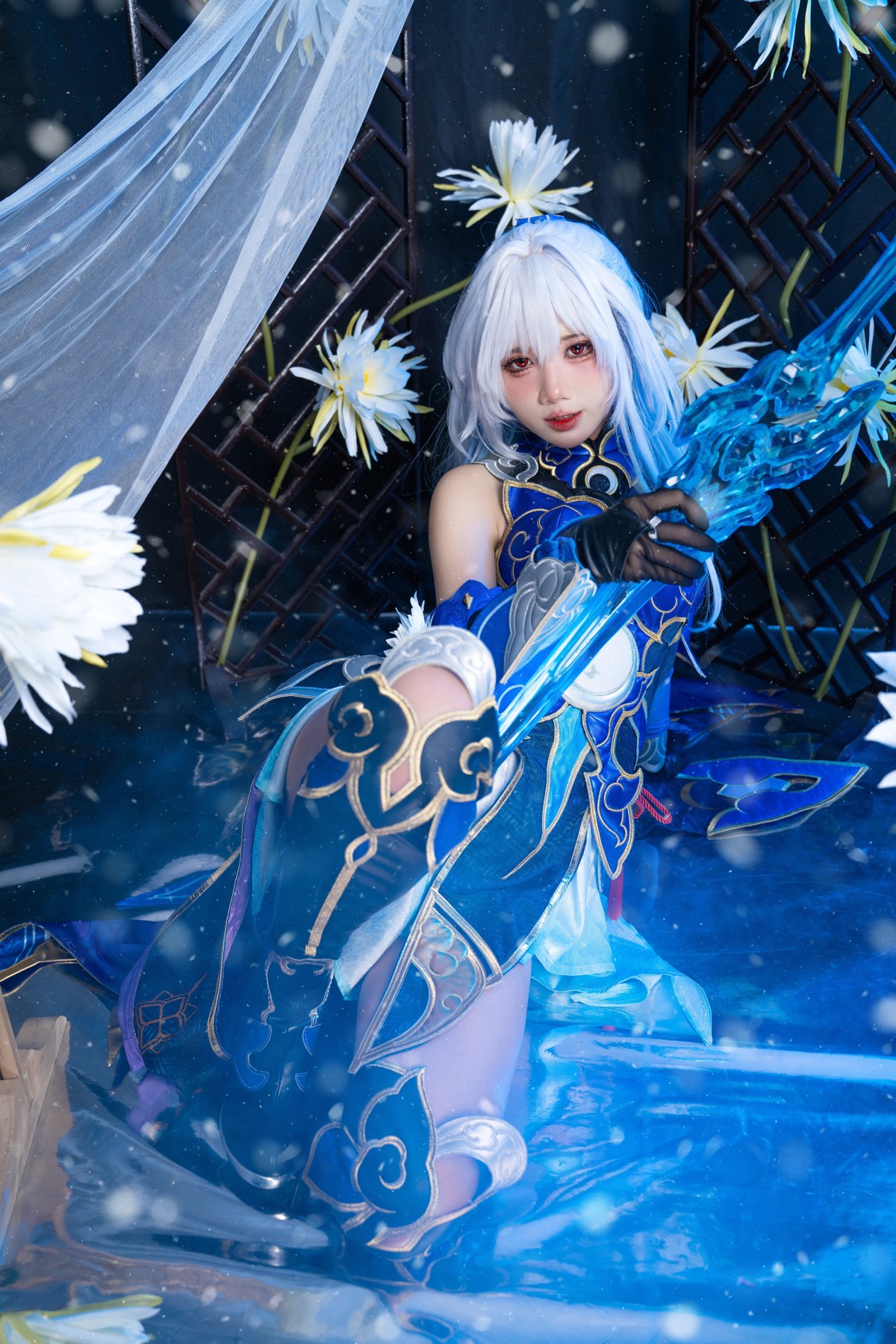 Cosplay PoppaChan 镜流 Jingliu