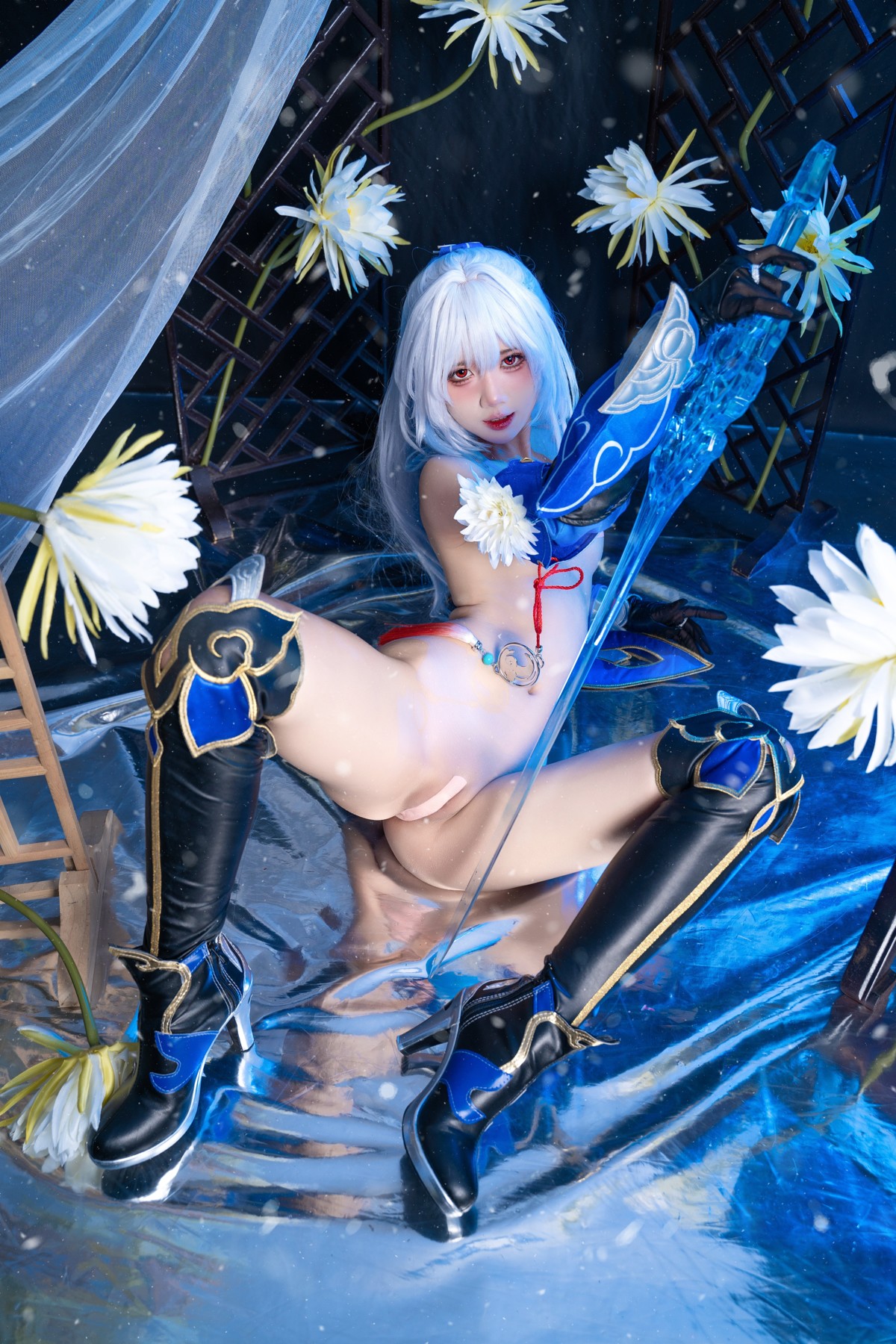 Cosplay PoppaChan 镜流 Jingliu