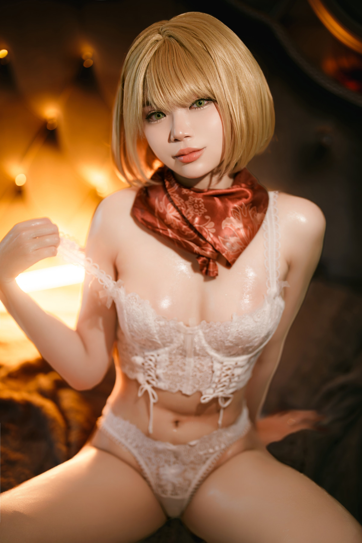 Cosplay ZinieQ Ashley Resident Evil 4