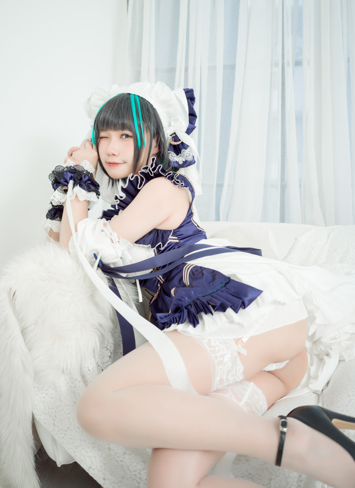 Cosplay 麻花麻花酱 柴郡 HMS Cheshire