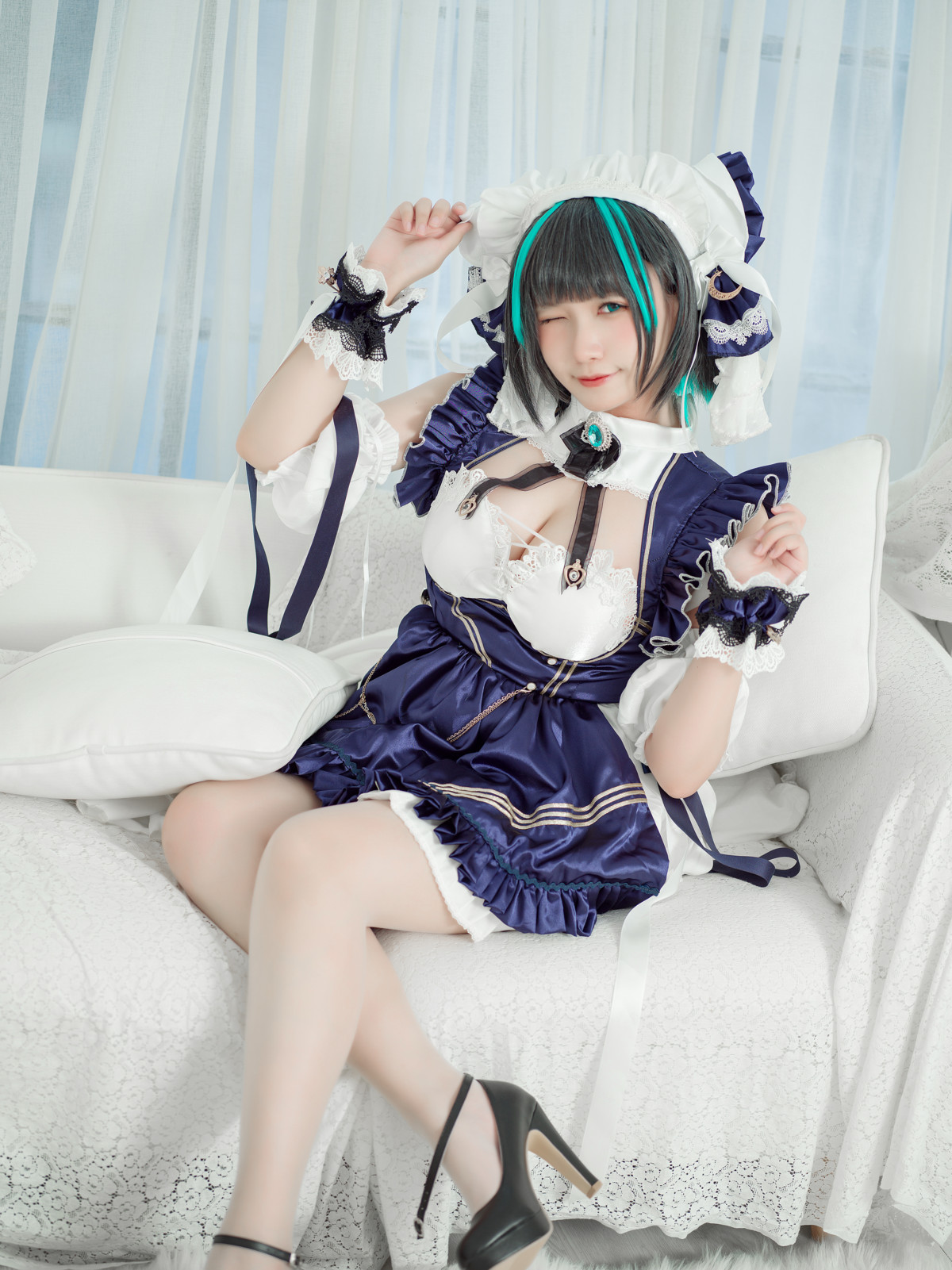 Cosplay 麻花麻花酱 柴郡 HMS Cheshire