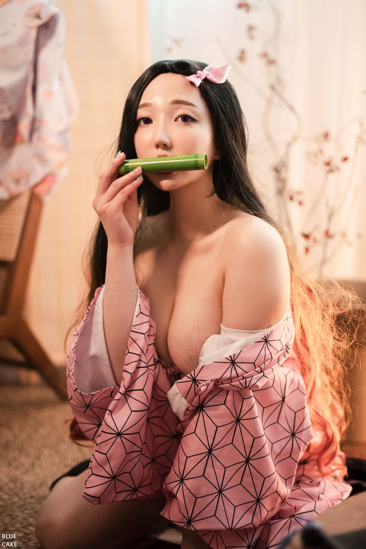 Son Yeeun 손예은, [BLUECAKE] Pink Oni Set.01