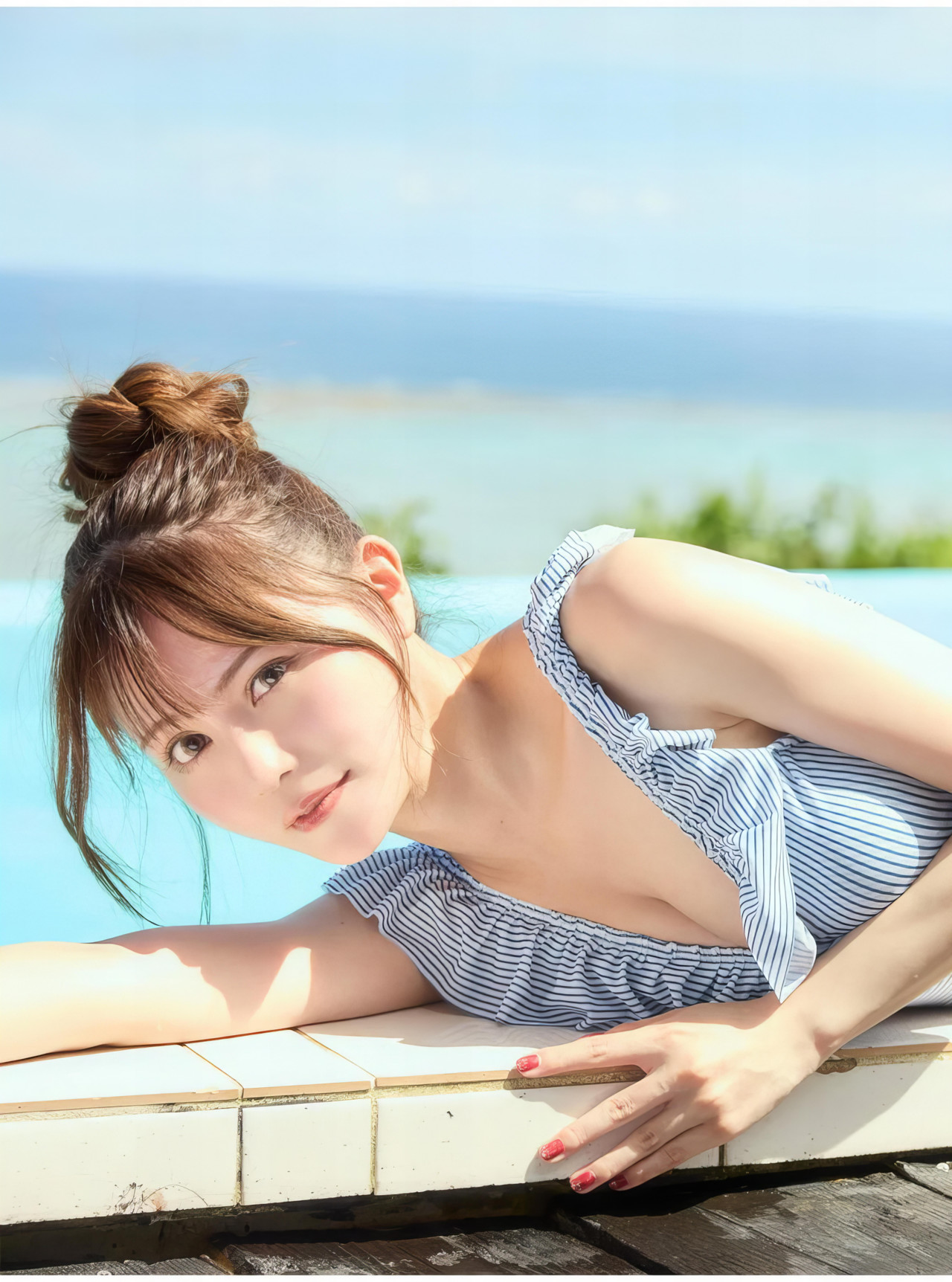 Haruka Komiyama 込山榛香, デジタル写真集 [ターコイズブルーの誘惑] Set.01