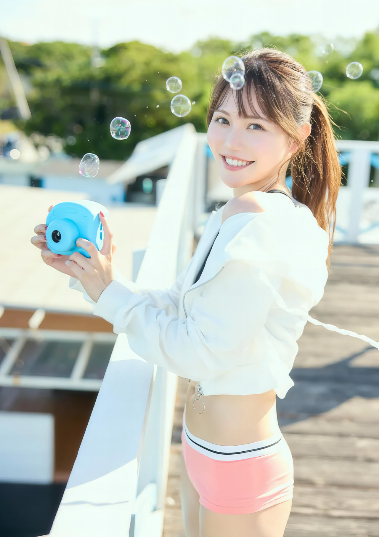 Haruka Komiyama 込山榛香, デジタル写真集 [ターコイズブルーの誘惑] Set.02