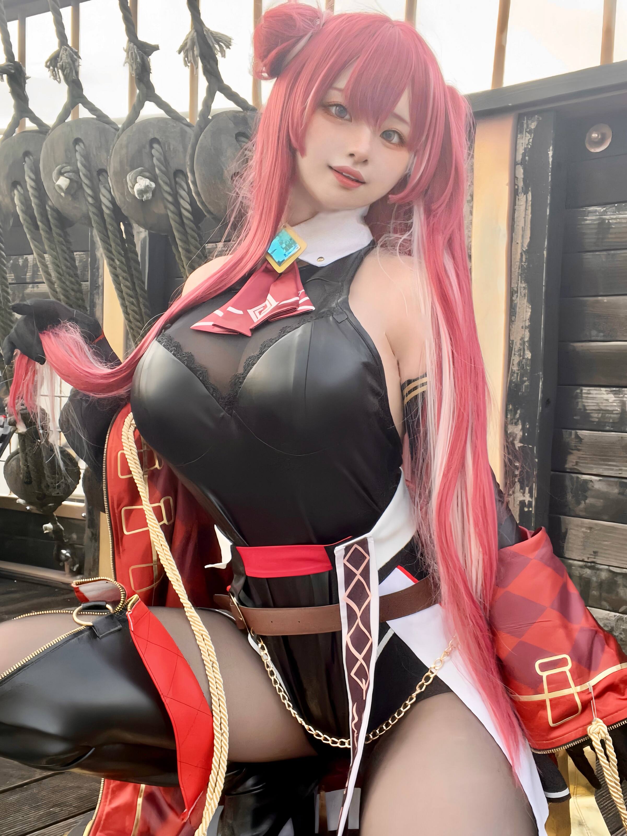 Houshou Marine cosplay