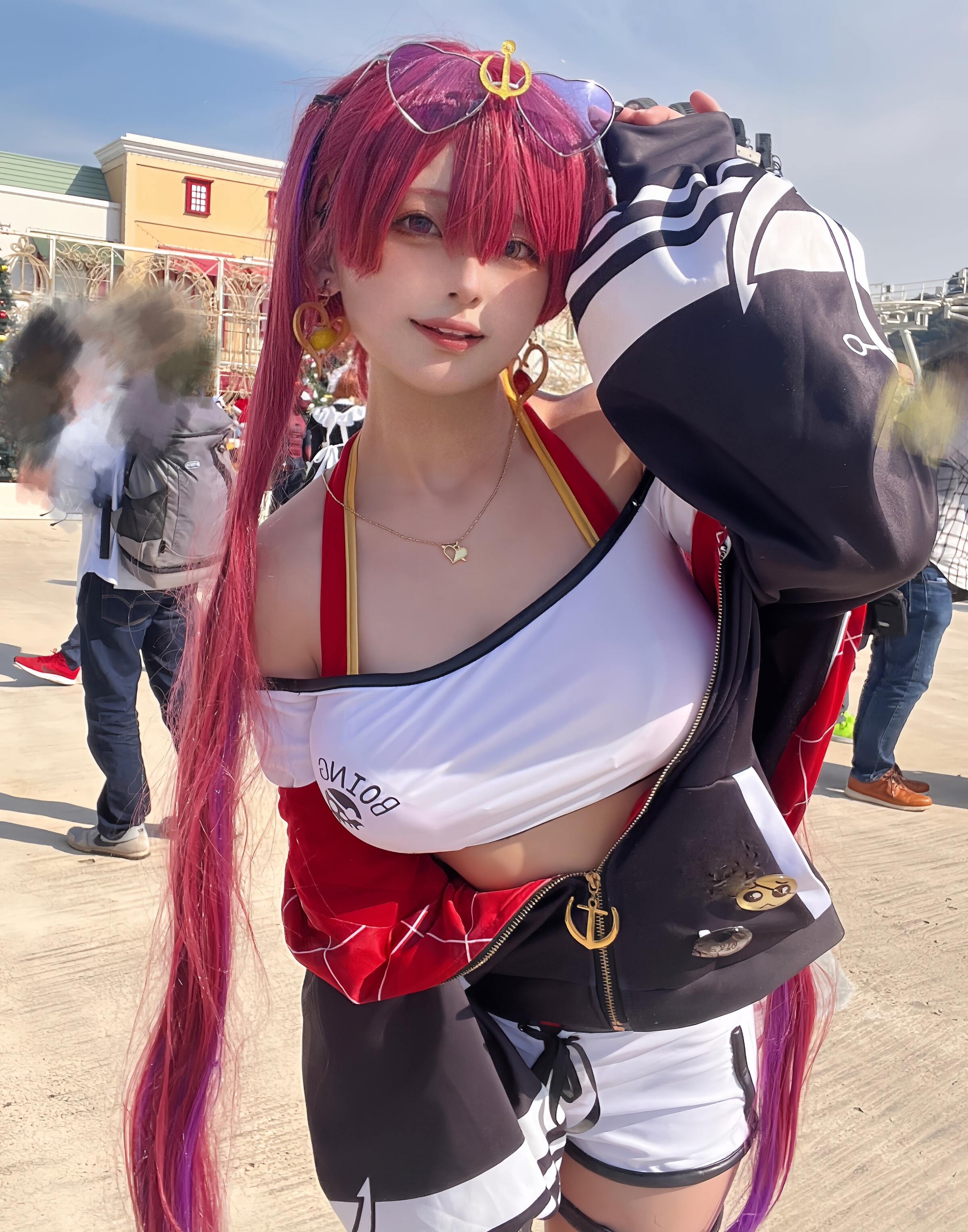 Houshou Marine cosplay