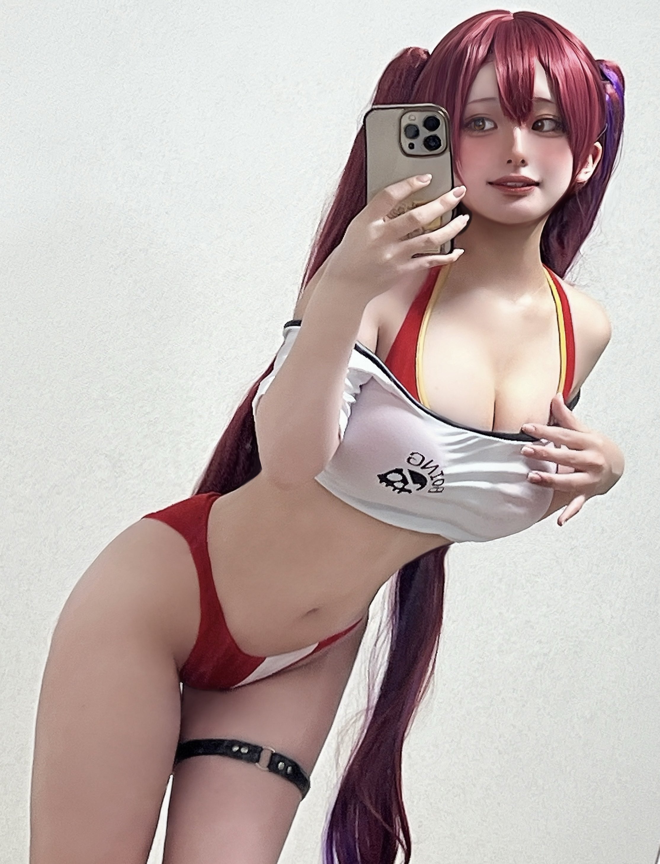 Houshou Marine cosplay