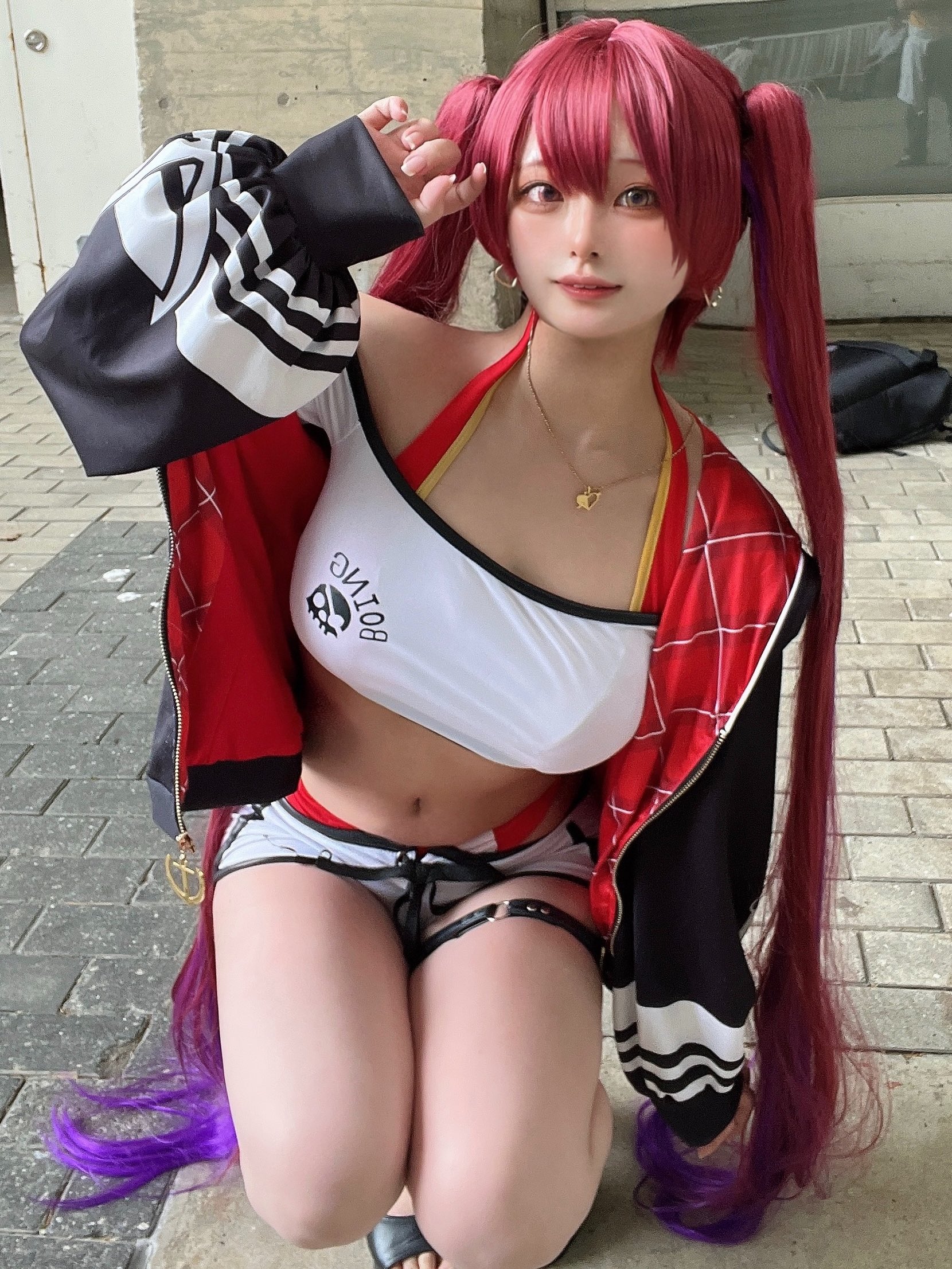 Houshou Marine cosplay