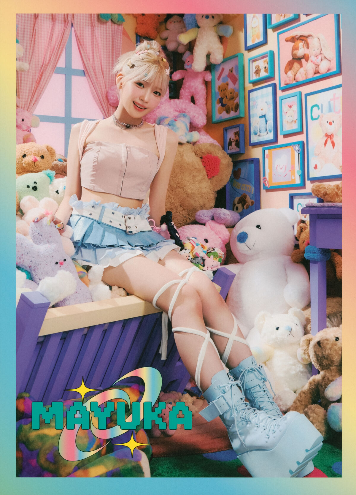NiziU Korea – 1st Single Album Press Play