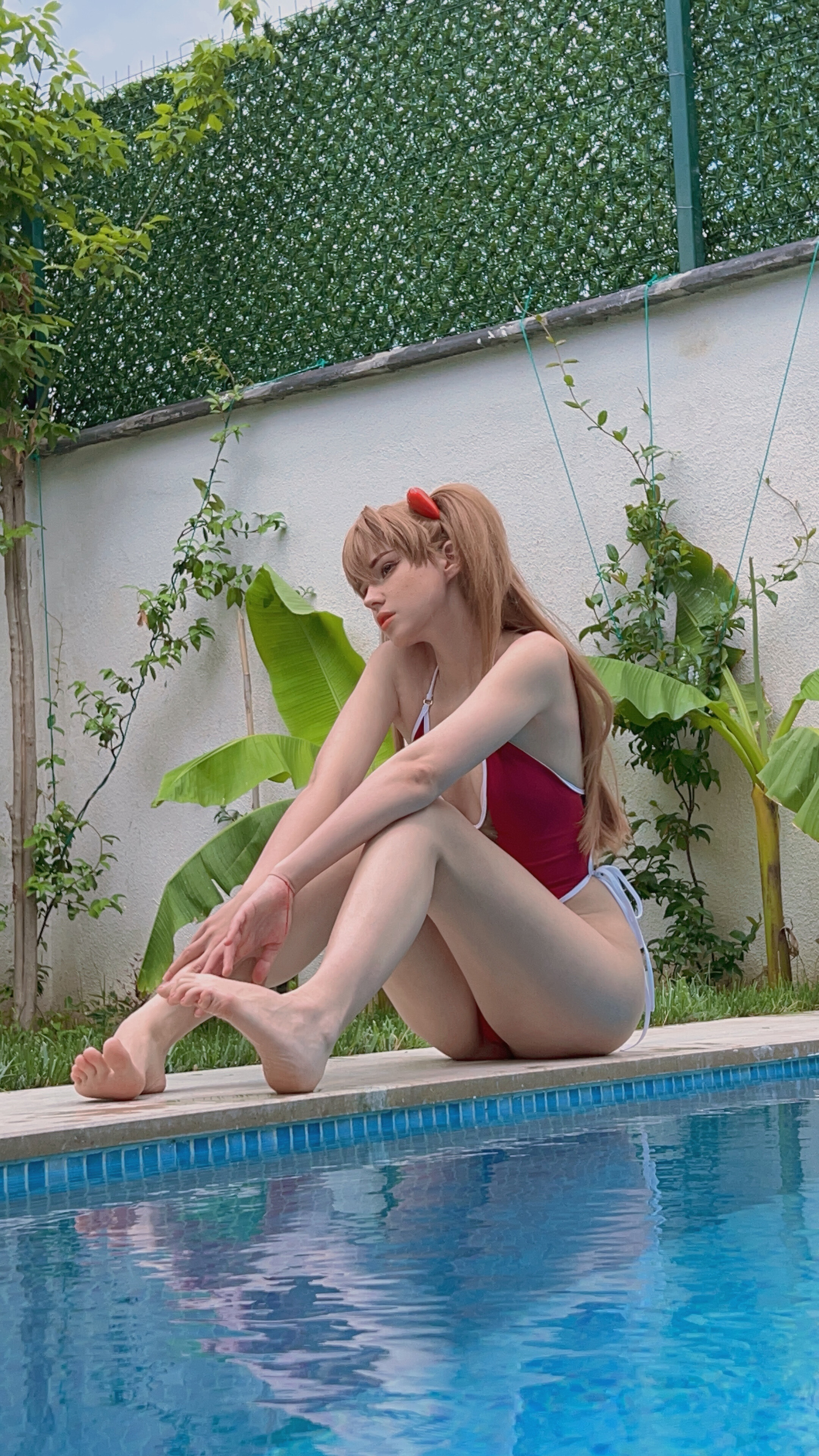 Shirogane Sama - Asuka swimsuit