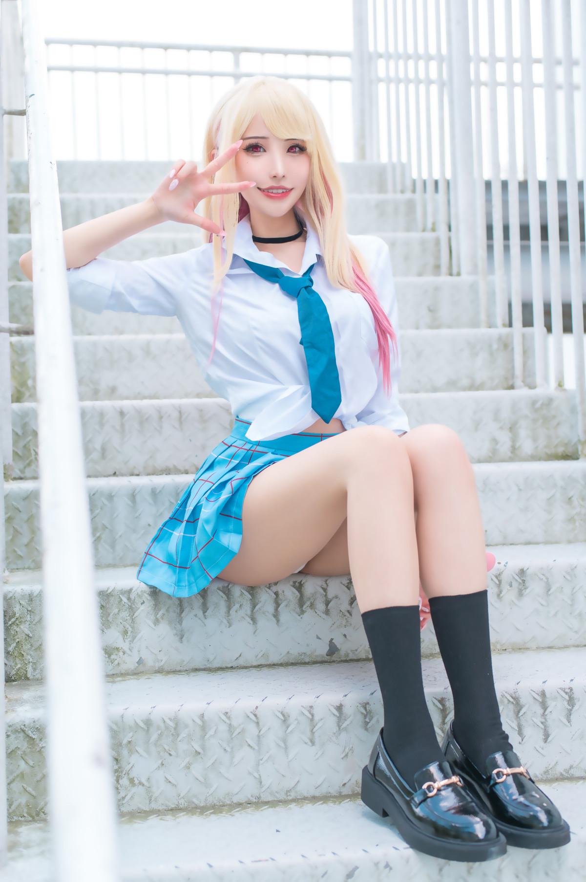 Cosplay Plant Lily 花リリ 更衣人偶坠入爱河 Set.01